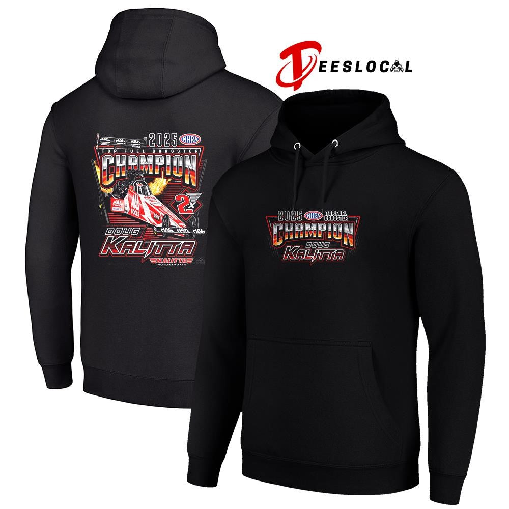 Doug Kalitta Top Fuel Dragster champion car racing shirt