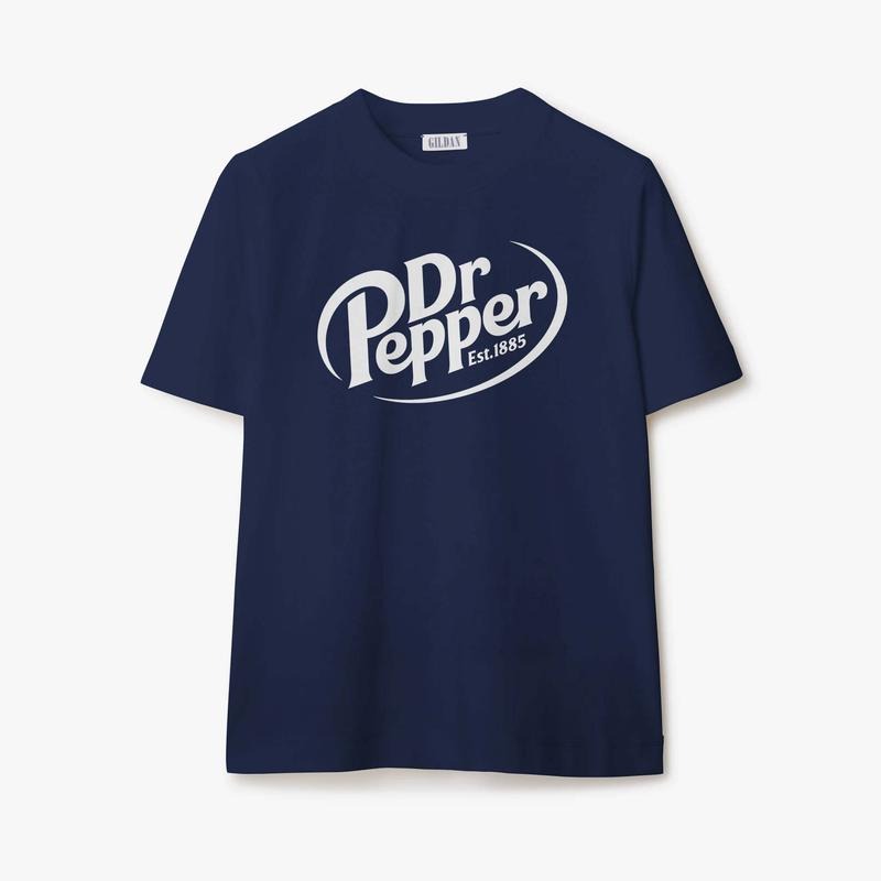 Dr. Pepper Unisex T-Shirt - 100% Cotton - Fast Shipping - Full Color Hoodie Sweatshirt | PrintMintTees.com
