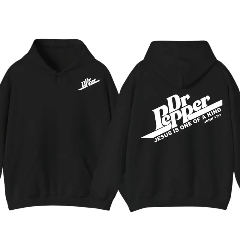 Dr Pepper Jesus Adult Unisex Garment-Dyed T-shirt Hoodie, Gift For Men For Women, Trendy Shirt Sweatshirt | PrintMintTees.com
