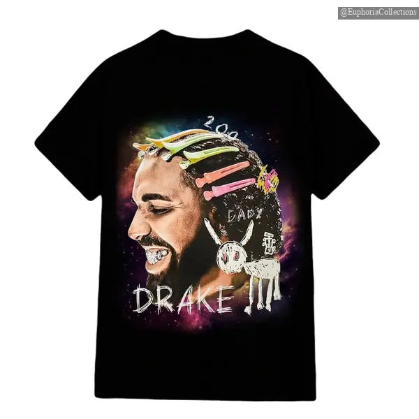 Dr@ke T-Shirt | Rap Merch Graphic Tee | For All The D0gz | Rare Hip Hop Graphic T-shirt , Global Trending Outfits Hoodie...