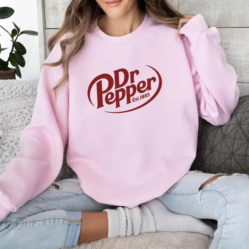Dr. Pepper Sweatshirt, Dr Pepper Lover, Dr Pepper Gift, Gift for Girlfriend, Kylie Pitts Dr. Pepper Sweatshirt Shirt Hoodie