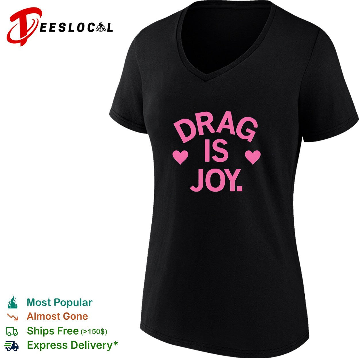 Drag is joy shirt