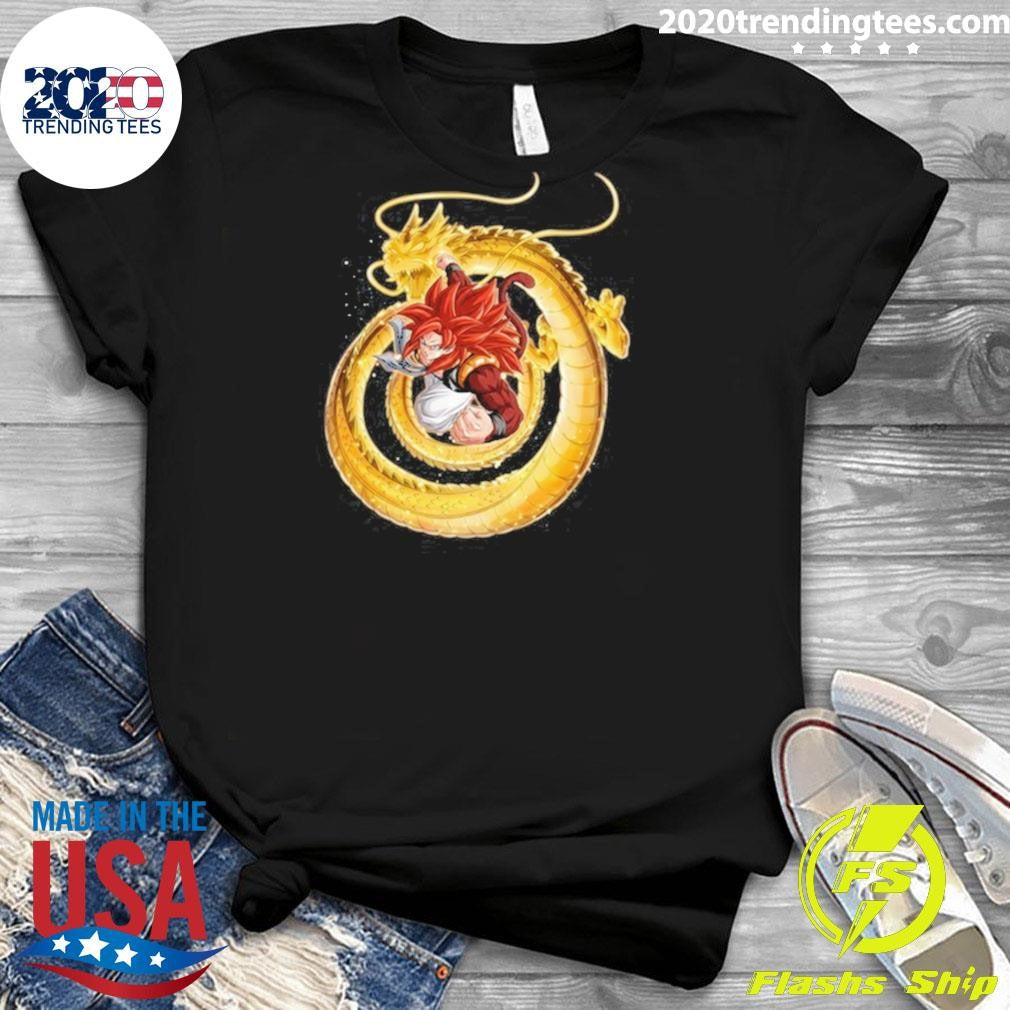 Dragon Ball Z Dokkan Battle Super Saiyan 4 Gogeta 2026 Tee Shirt