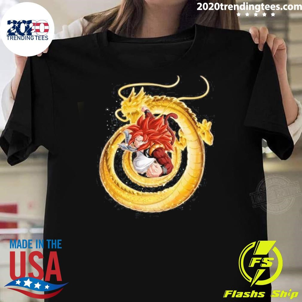 Dragon Ball Z Dokkan Battle Super Saiyan 4 Gogeta 2026 Tee Shirt