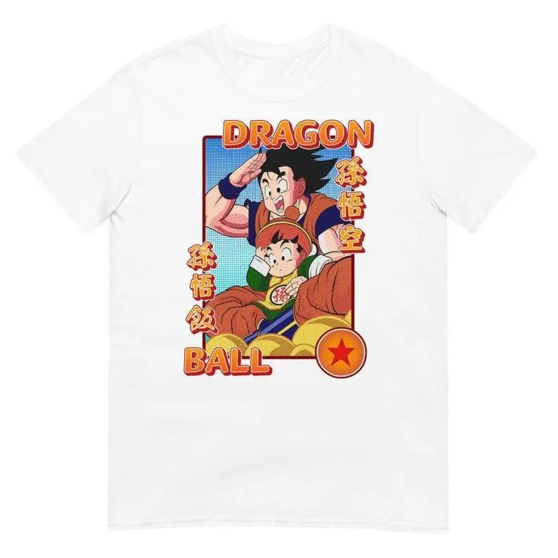 #DragonBall Go.han #and Go.kuu Father Son Tee – Anime Graphic Shirt Sweatshirt, #Hoodie, Comfort Colors | PrintMintTees.com