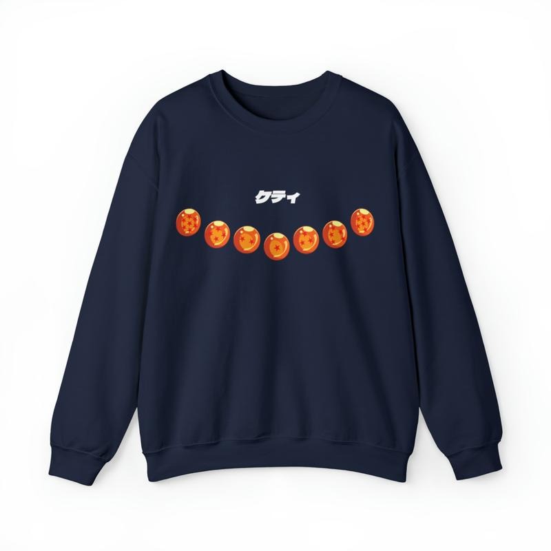 DragonBall Heavyweight Unisex Sweatshirt Anime Manga Japanese Clothing Goku Vegeta Mens Womens Shirt Hoodie