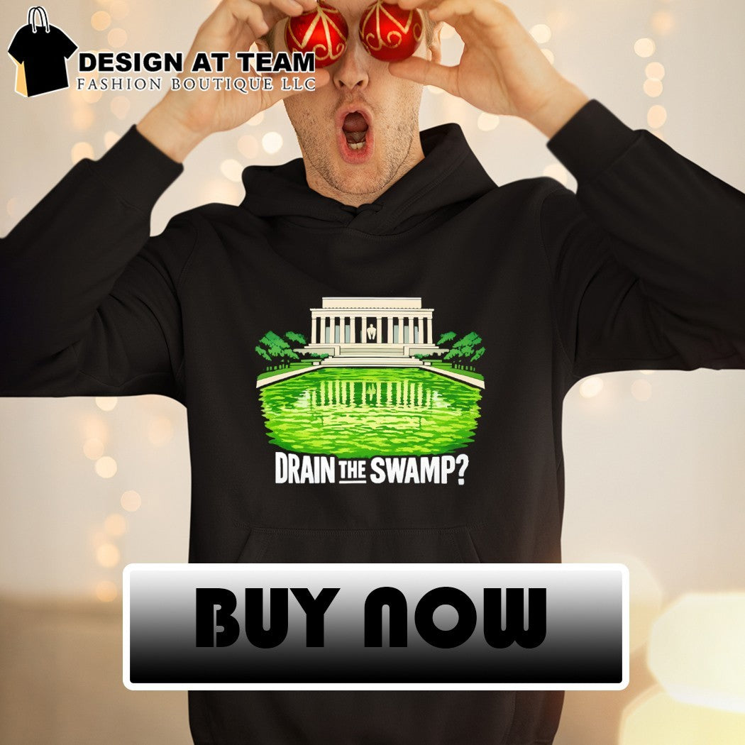 Drain the Swamp Anti Trump Lincoln Algae Satire shirt