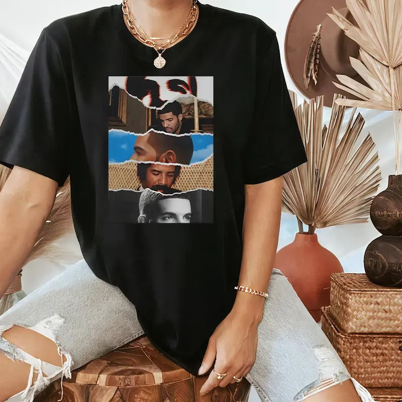 Drake 21 Savage Tee Shirt, Vintage Drake T-Shirt, Drake Tour Tee Shirt, Vintage Drake Concert Tee, Drake Lover Boy...