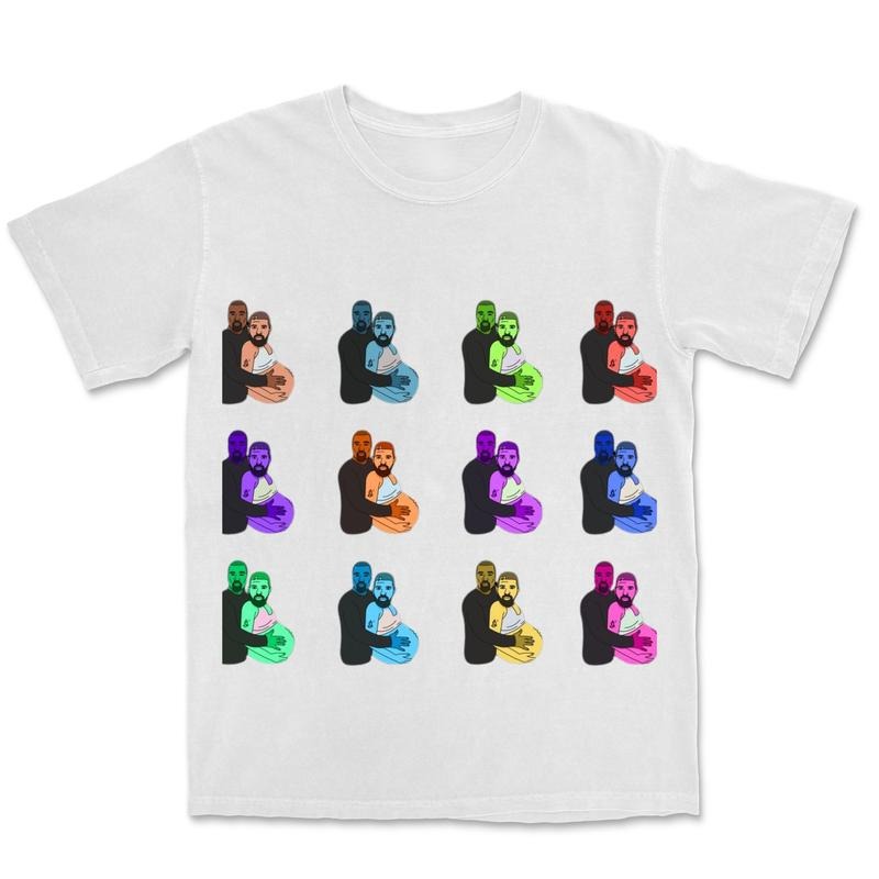 Drake And Kanyeen Certified Lover Boy Shirt T-Shirts, Hip Hop Graphic Tee, Retro Music Shirt, Gift For Men Women Unisex...