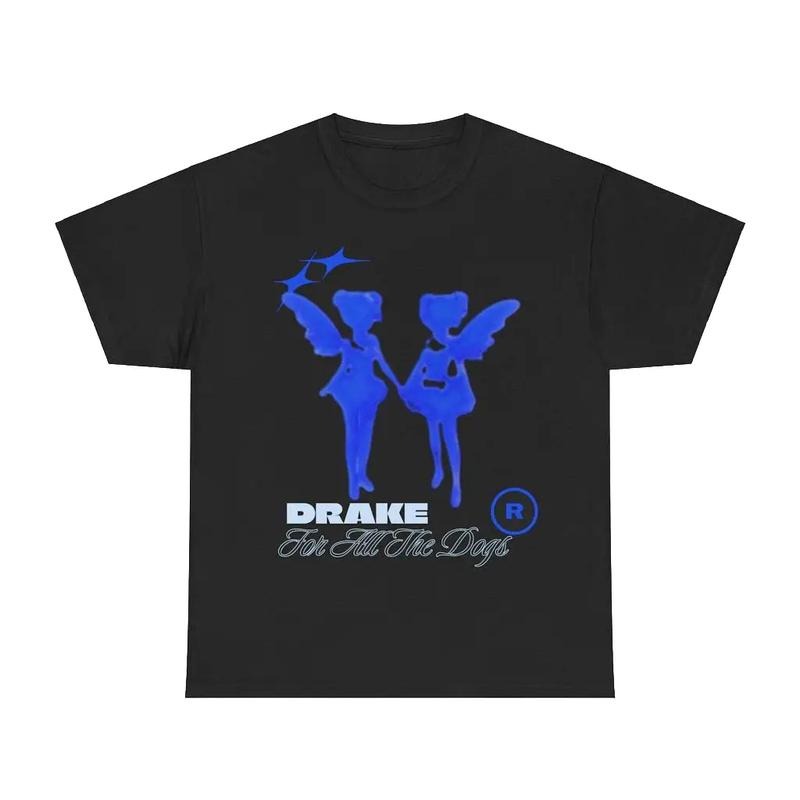 Drake All Dogs Scary Hours Album Cover All Blur Drake Concert Rap Album Cotton T-Shirts, Hoodie, Sweatshirt