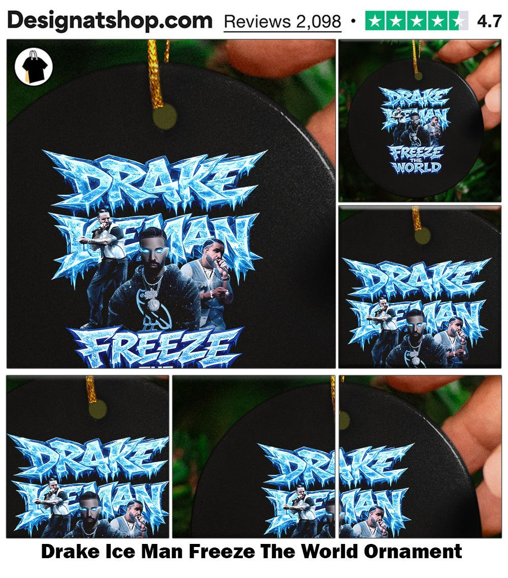 Drake Ice Man Freeze The World shirt