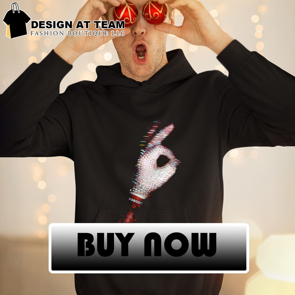 Drake crystal-embellished gloves Iceman album poster shirt