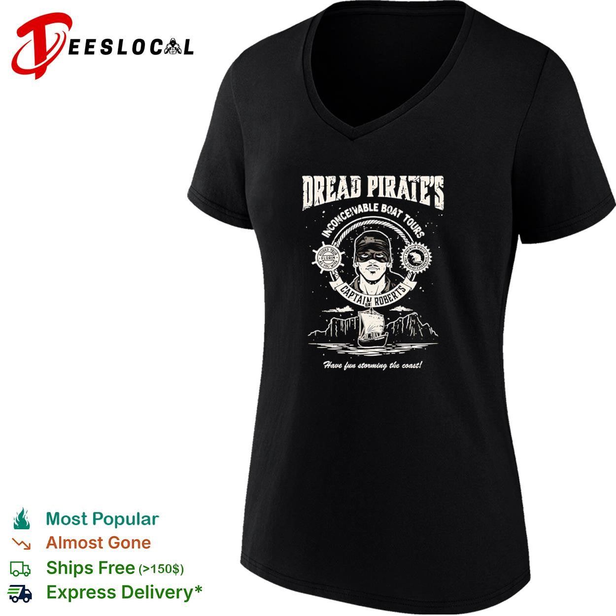 Dread Pirate’s Inconceivable Boat Tours shirt