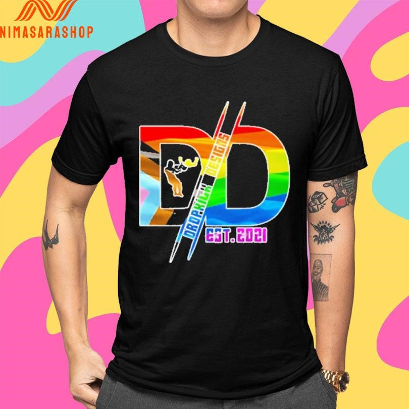 Dropkick Designs Pride Logo Est 2021 Shirts