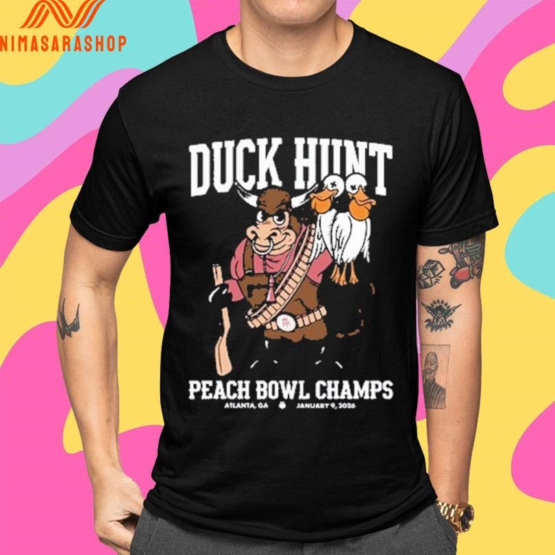 Duck Hunt Peach Bowl Champs Atlanta Ga January 9 2026 Shirts