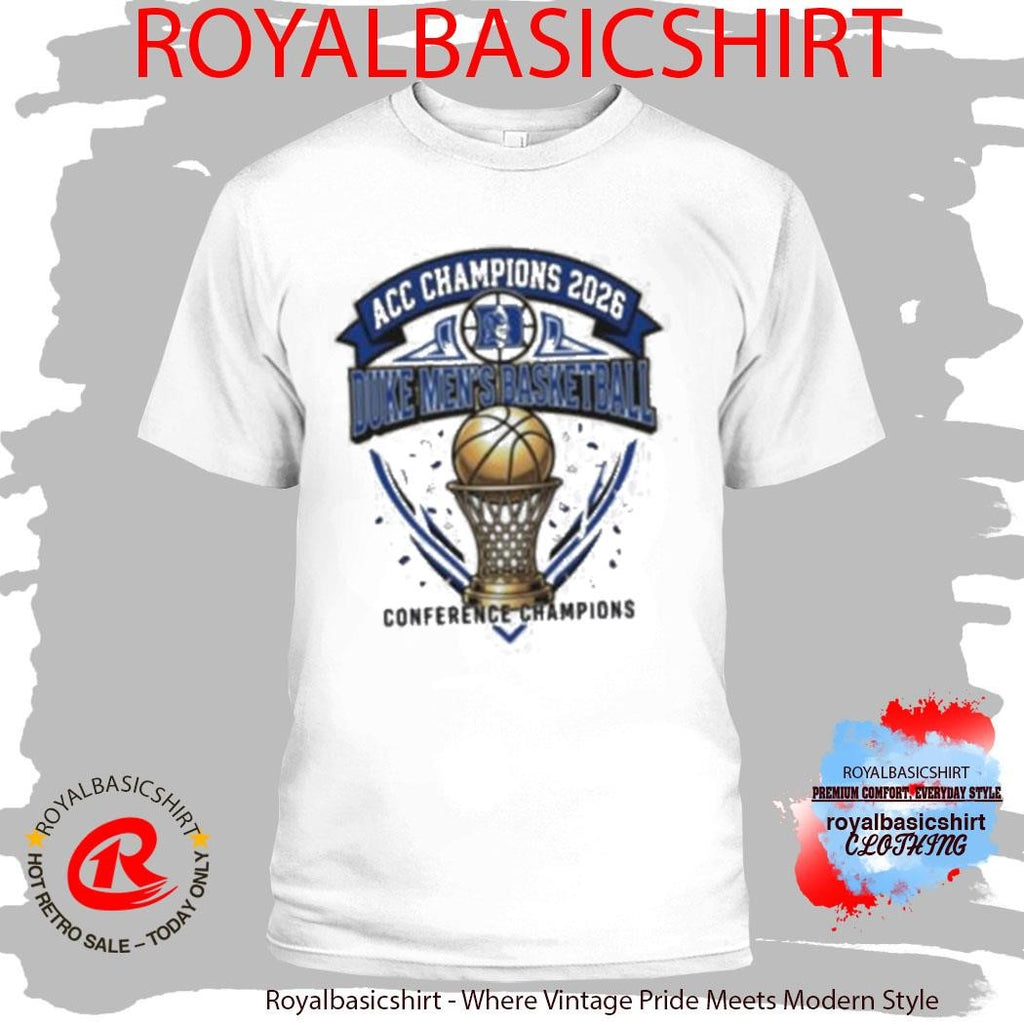 Duke Men’s Basketball 2026 ACC Conference Champions Shirt