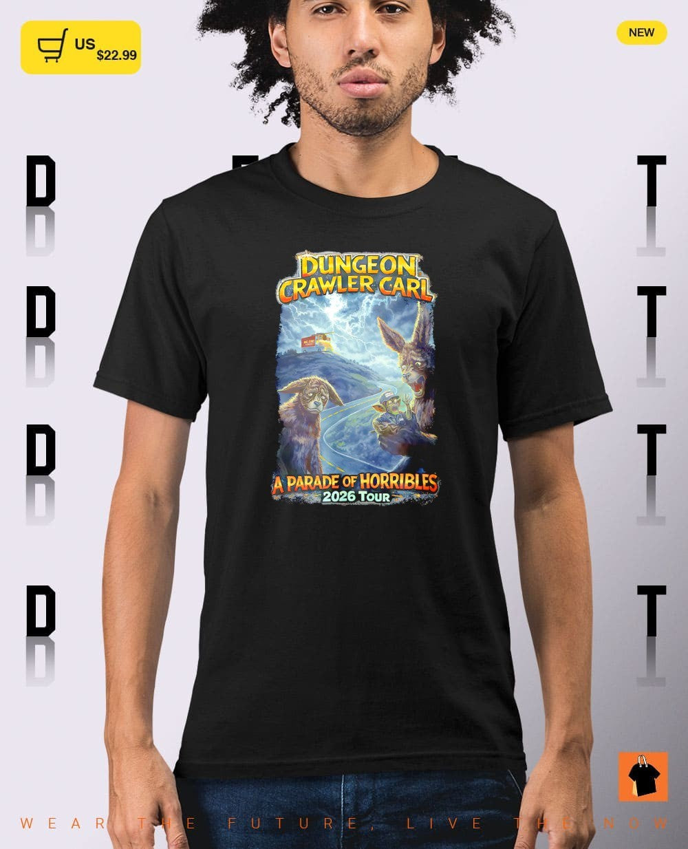 Dungeon Crawler Carl A Parade of Horribles 2026 Tour shirt