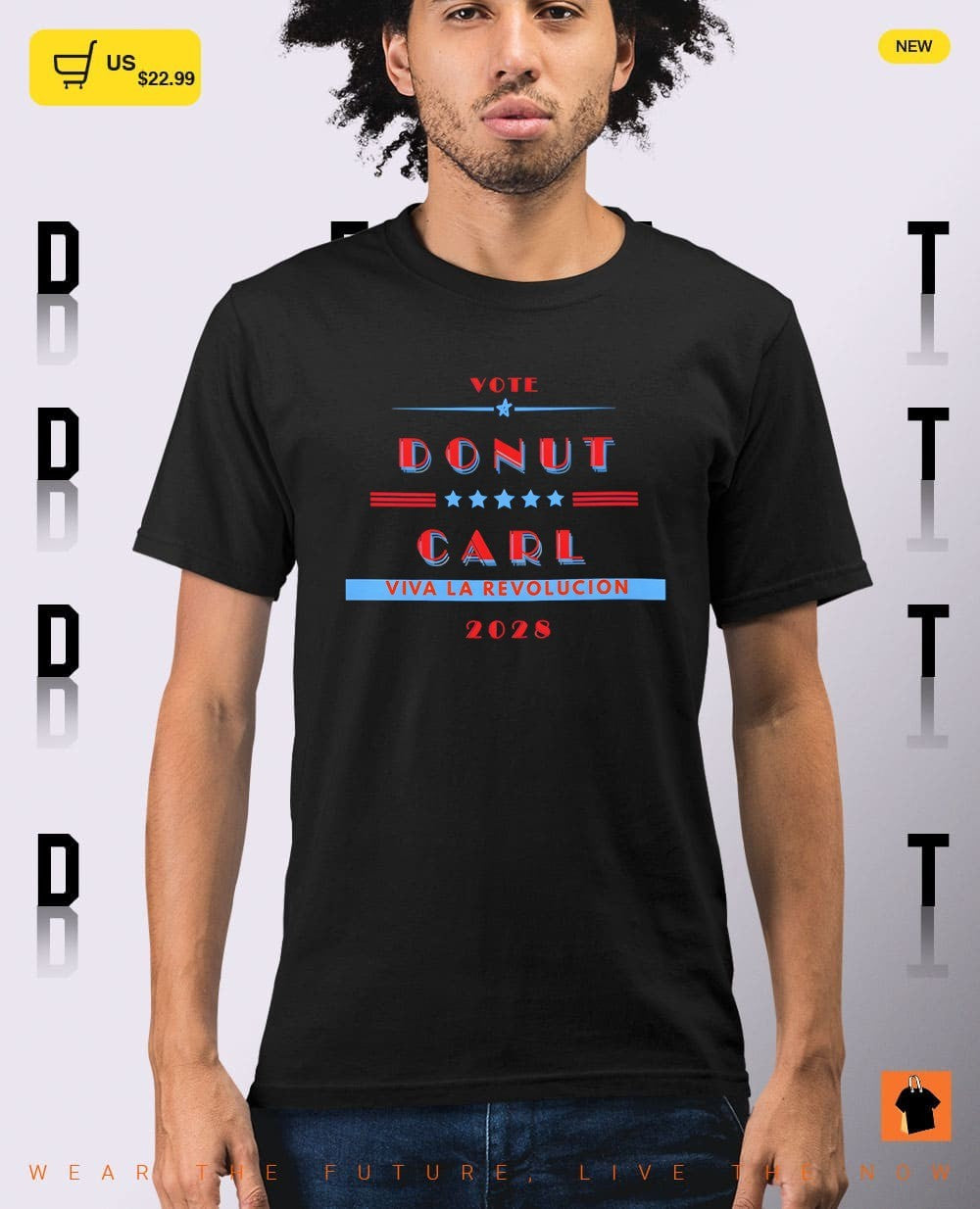 Dungeon Crawler Carl Vote Donut Carl Viva La Revolucion 2028 shirt
