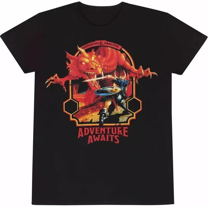 Dungeons And Dragons - Adventure Awaits T-Shirt Hoodie Sweatshirt | PrintMintTees.com
