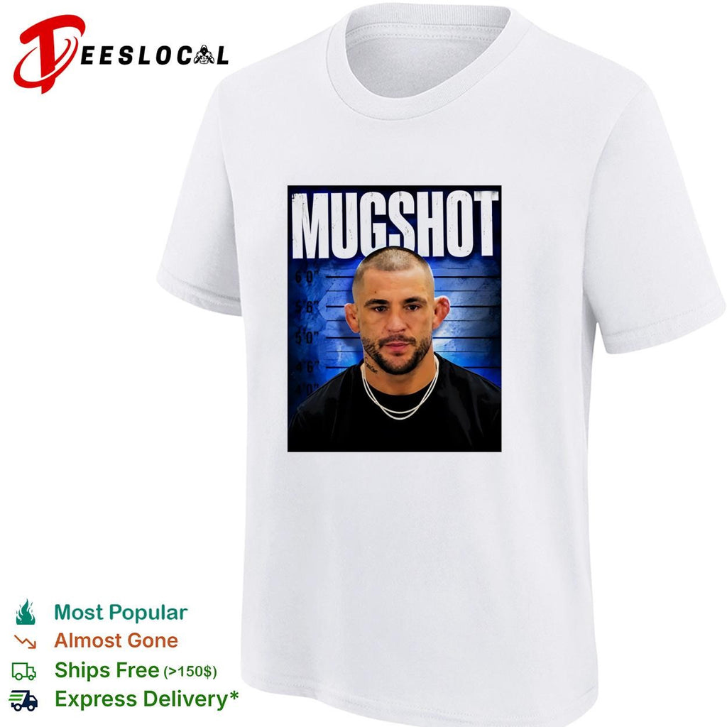 Dustin Poirier The Diamond mugshot portrait shirt