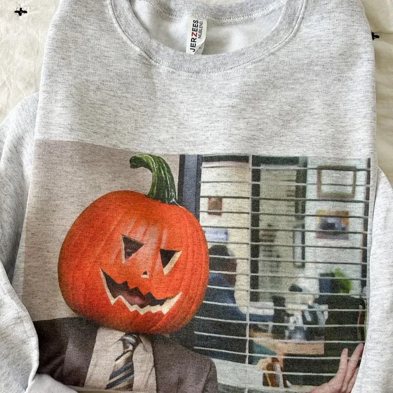 Dwight Pumpkin Sweatshirt Shirt Hoodie | PrintMintTees.com