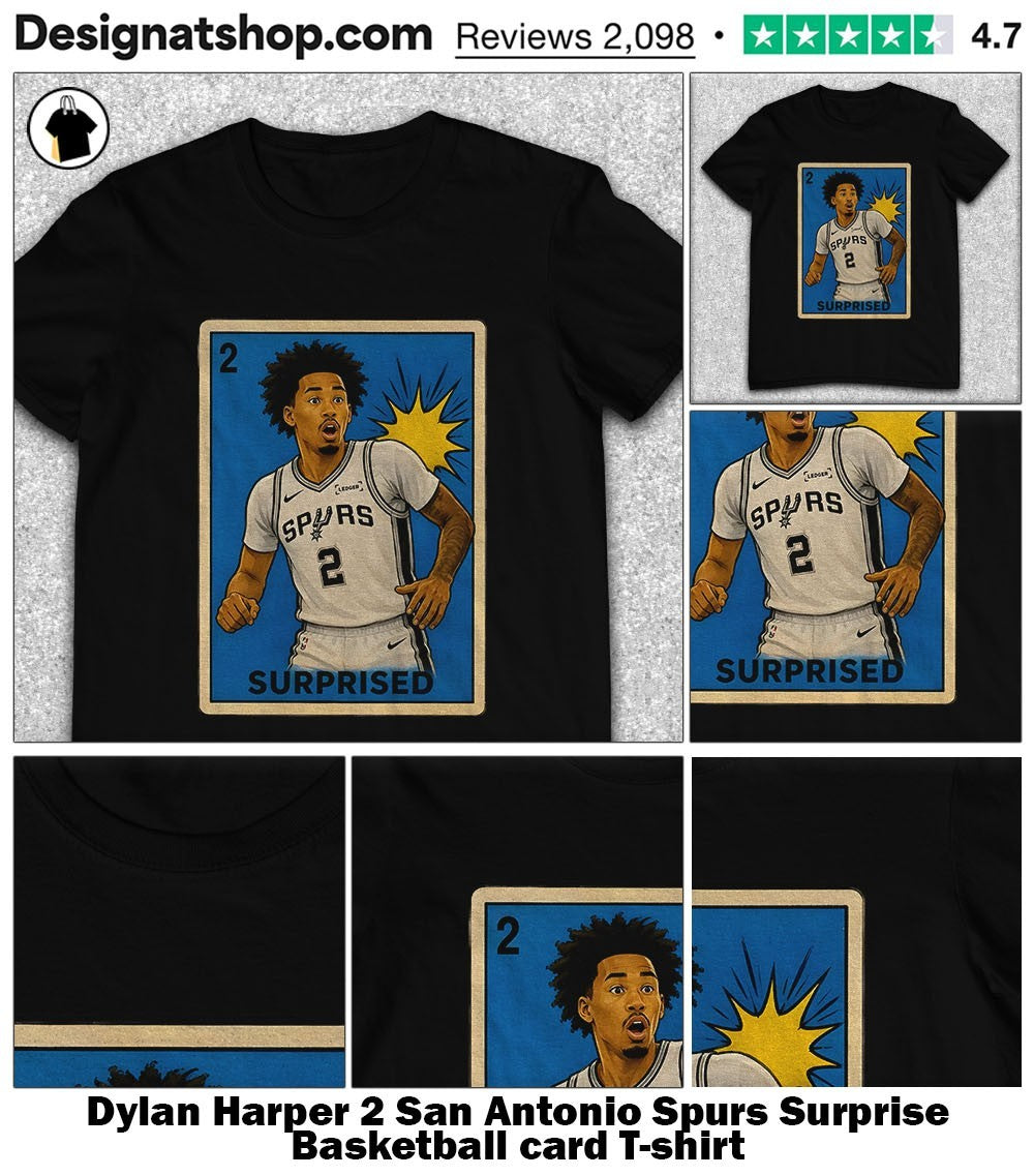 Dylan Harper 2 San Antonio Spurs Surprise Basketball card shirt