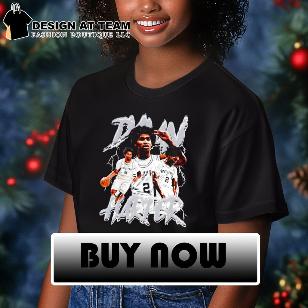 Dylan Harper San Antonio Spurs Basketball Playoffs NBA 2026 graphic vintage shirt
