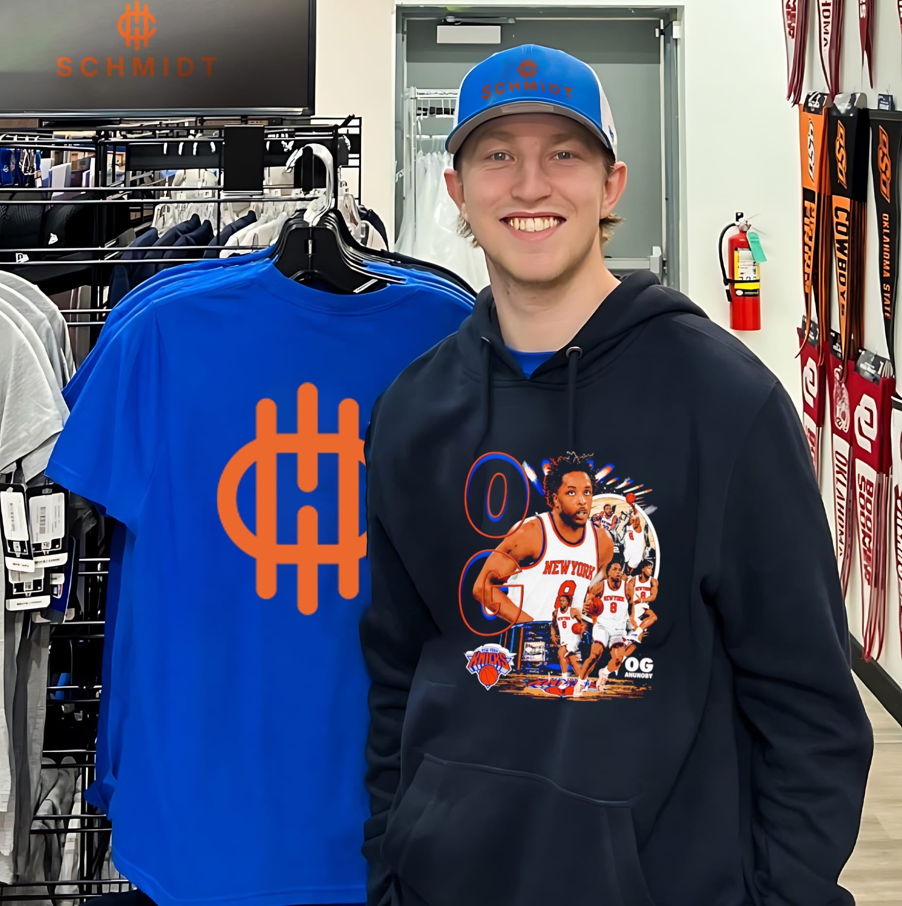 Og Anunoby New York Knicks NBA basketball shirt