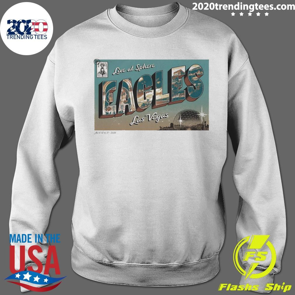 Eagles Las Vegas NV On April 10-11 2026 Tour Shirt