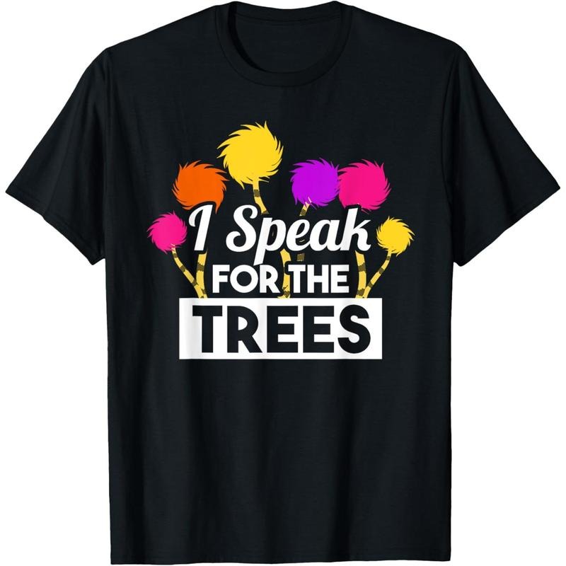 Earth Day Speak For The Trees Design Nature Lover T-Shirt made in usa Hoodie Sweatshirt | PrintMintTees.com