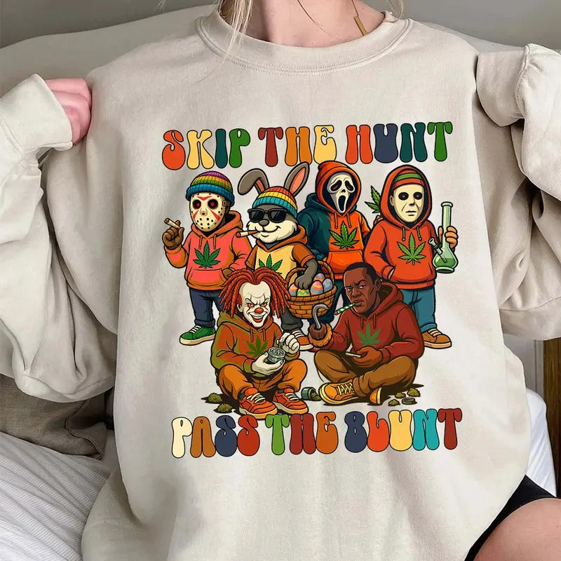 Easster Shirt, Happy Easter 4:20, Trending Graphic Tee style 03 Hoodie Sweatshirt | PrintMintTees.com