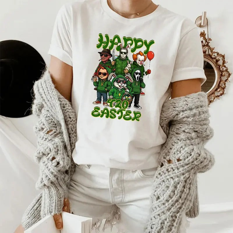 Easster Shirt, Happy Easter 4:20, Trending Graphic Tee style 05 Hoodie Sweatshirt | PrintMintTees.com