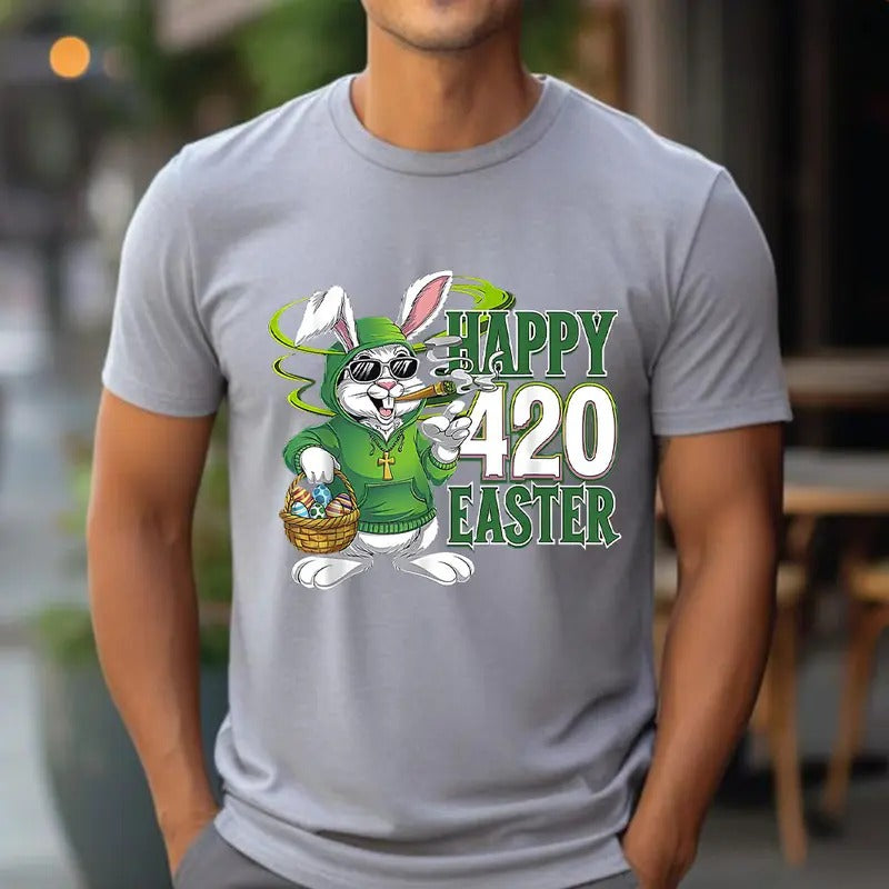 Easster Shirt, Happy Easter 4:20, Trending Graphic Tee style 07 Hoodie Sweatshirt | PrintMintTees.com