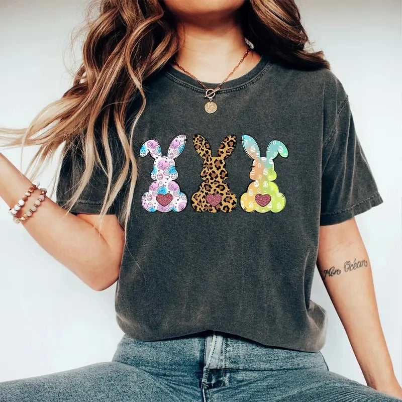 Easter Bunny Shirt Cute Rabbit Spring Celebration Easter T-Shirts, Hoodie, Sweatshirt