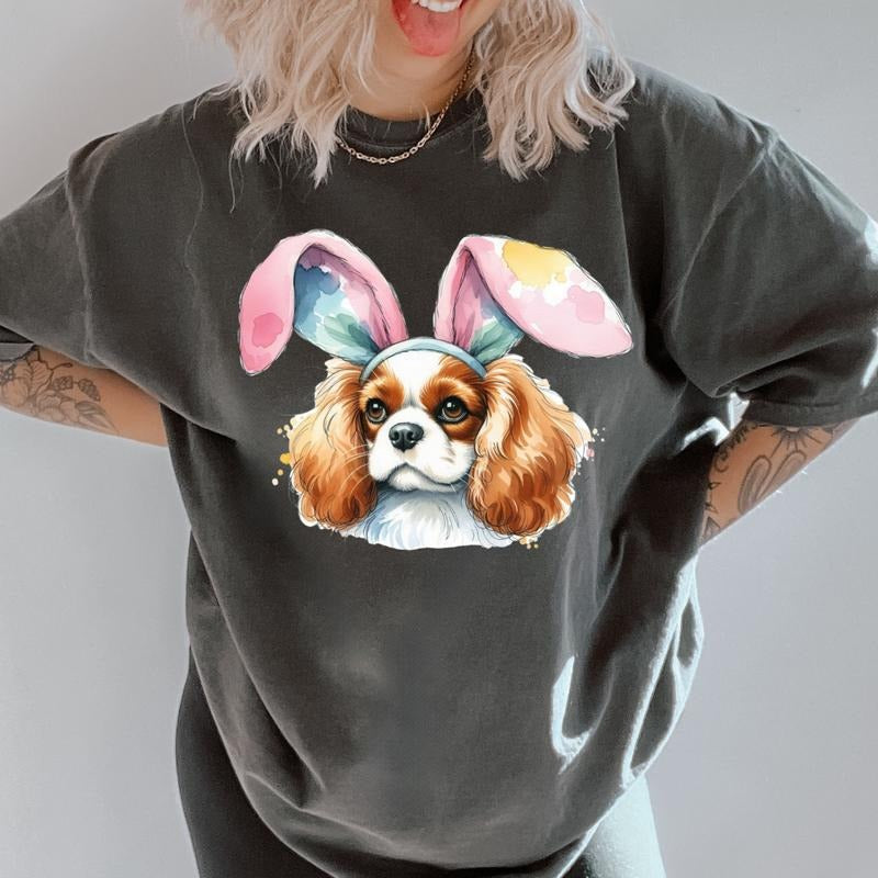 Easter Cavalier Shirt ~ Unisex Apparel Relaxed Fit Printed In The USA Clothing Womenswear Casual Comfort Cotton Hoodie...