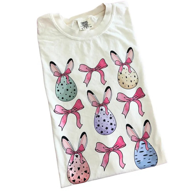 Easter Coquette Comfort Colors T-Shirt Hoodie Sweatshirt | PrintMintTees.com