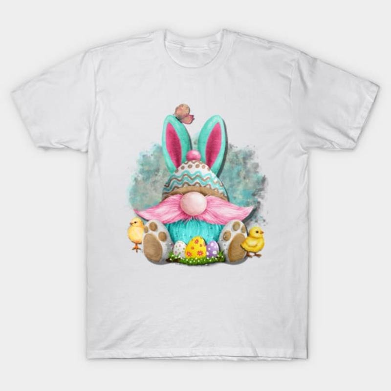 Easter Gnome T-Shirt - Whimsical Holiday Design style 02 Hoodie Sweatshirt | PrintMintTees.com