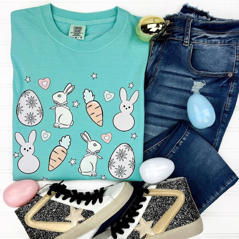 Easter Things Comfort Colors Shirt Hoodie Sweatshirt