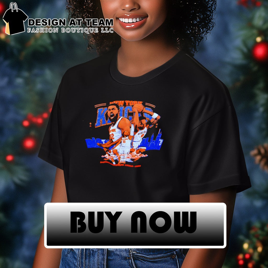 Eastern Conference Champions NBA Finals NY Knicks basketball player 2025-2026 shirt
