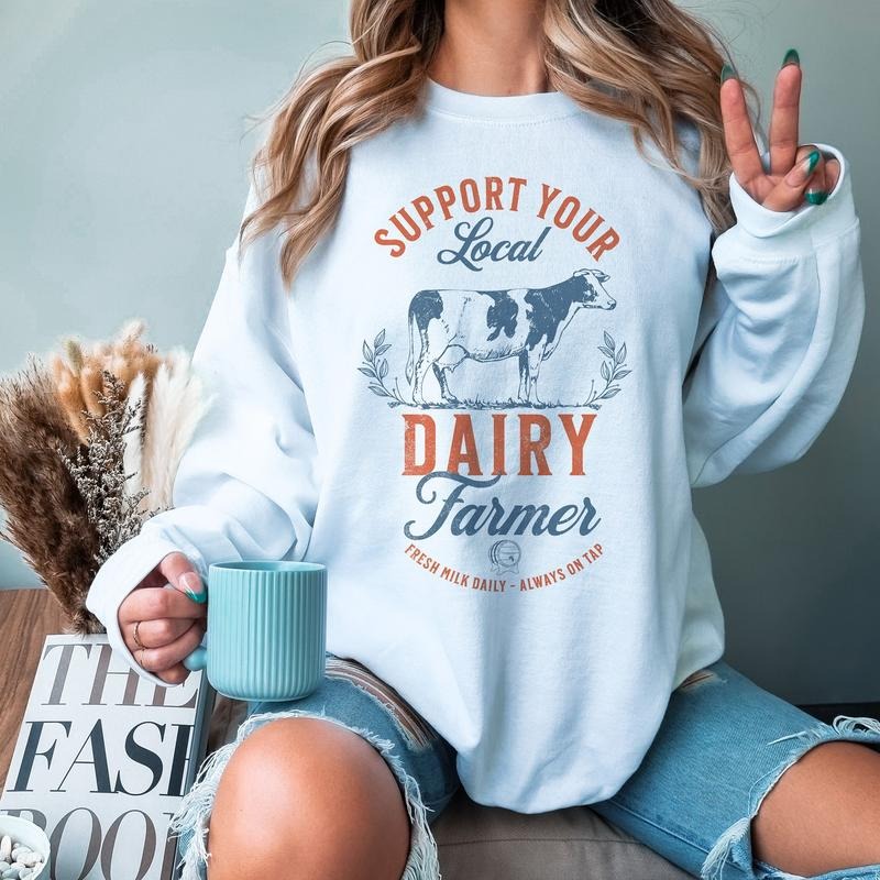 Eat Local Breastfeeding Breastmilk Moms Milk Moms Boobery Jumper Baby Shower New Mom Nursing Western Western Outfits T-Shirts, Hoodie, Sweatshirt