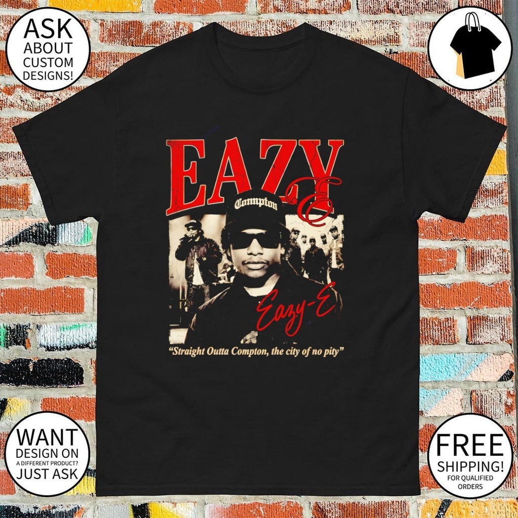 Eazy-E straight outta compton the city of no pity vintage shirt