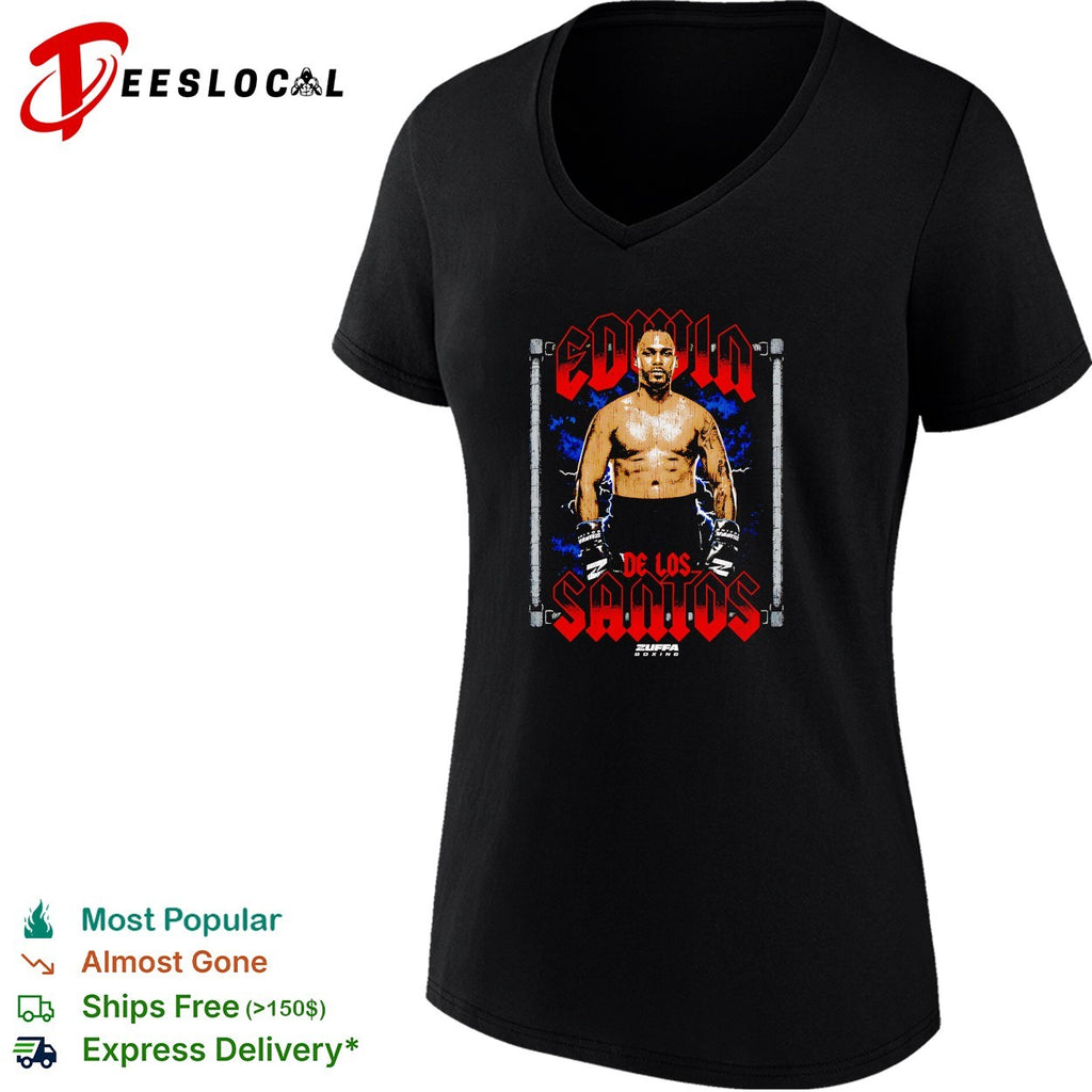 Edwin De Los Santos Zuffa boxing shirt