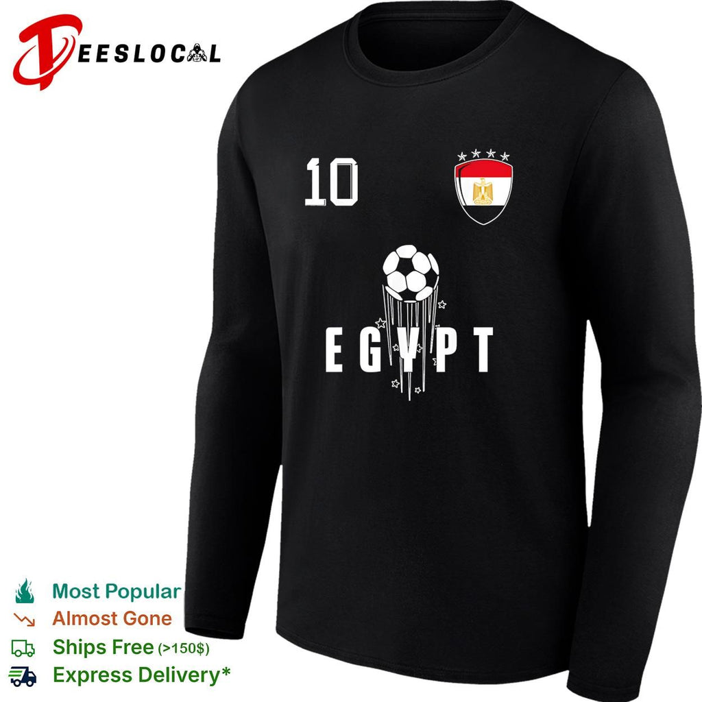 Egypt 10 soccer ball shirt