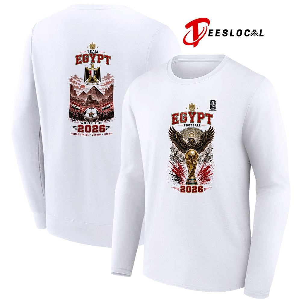 Egypt World Cup trophy graphic shirt