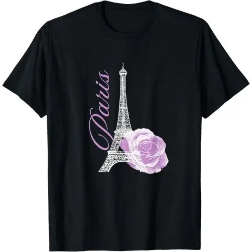 Eiffel Tower T-shirt, Paris France Souvenir T-Shirt Made in USA Hoodie Sweatshirt | PrintMintTees.com