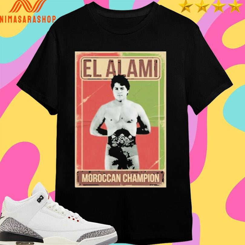 El Alami Moroccan Champion Mo Malik Shirts