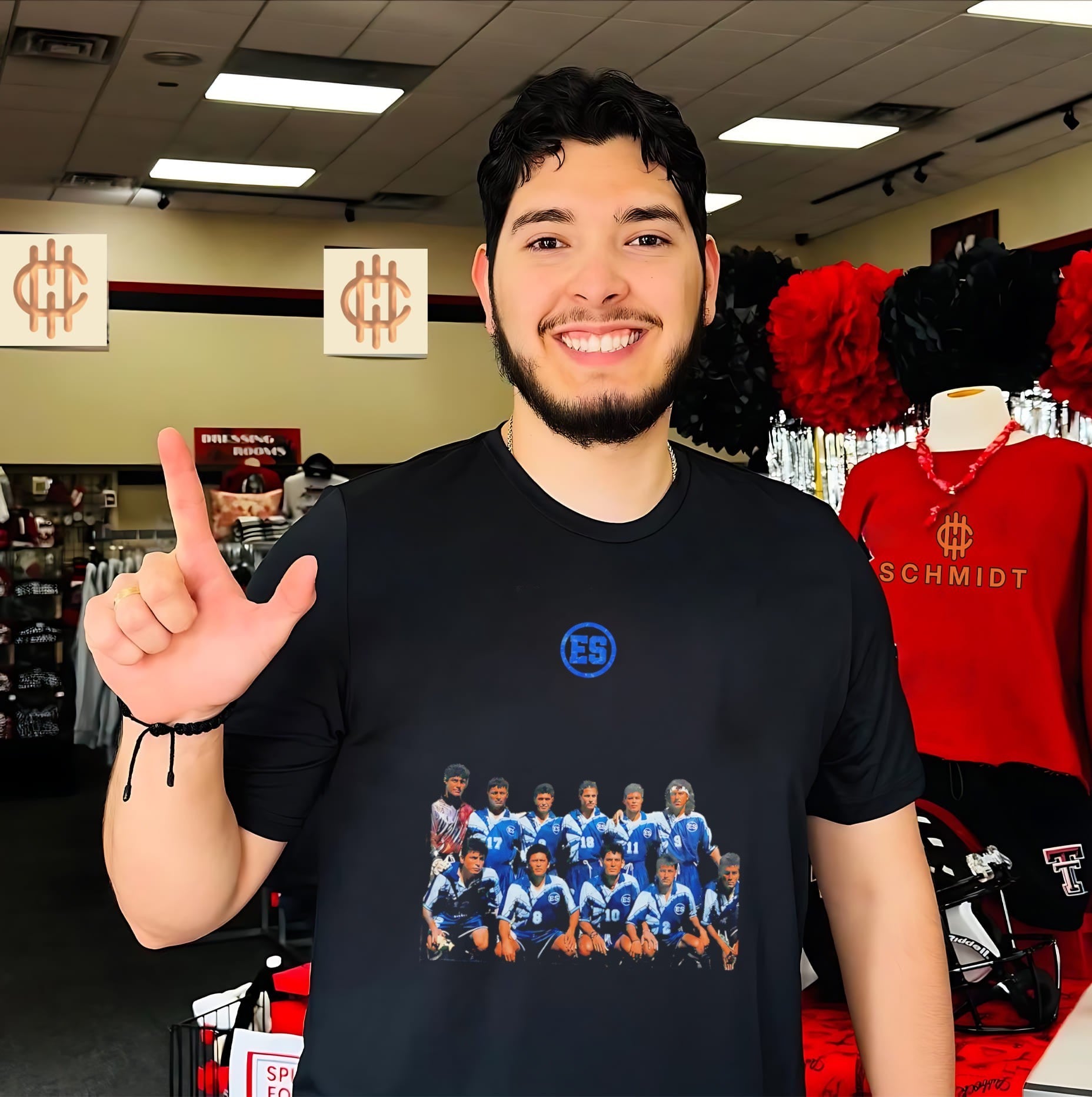 El Salvador national soccer team vintage shirt