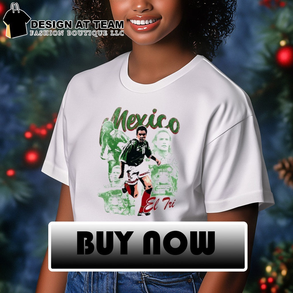 El Tri Mexico World Cup 1998 graphic shirt