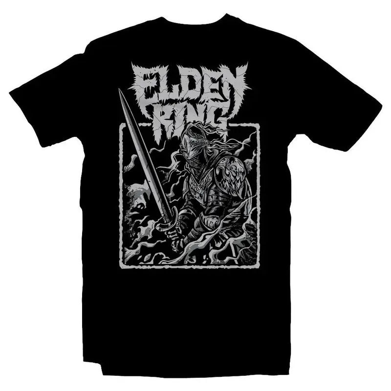 Elden Ring Tshirt The Tarnished Tee Dark Souls Bloodborne Unisex TShirt, Graphic Tee Tops, Fashion Cotton, For Men, For...