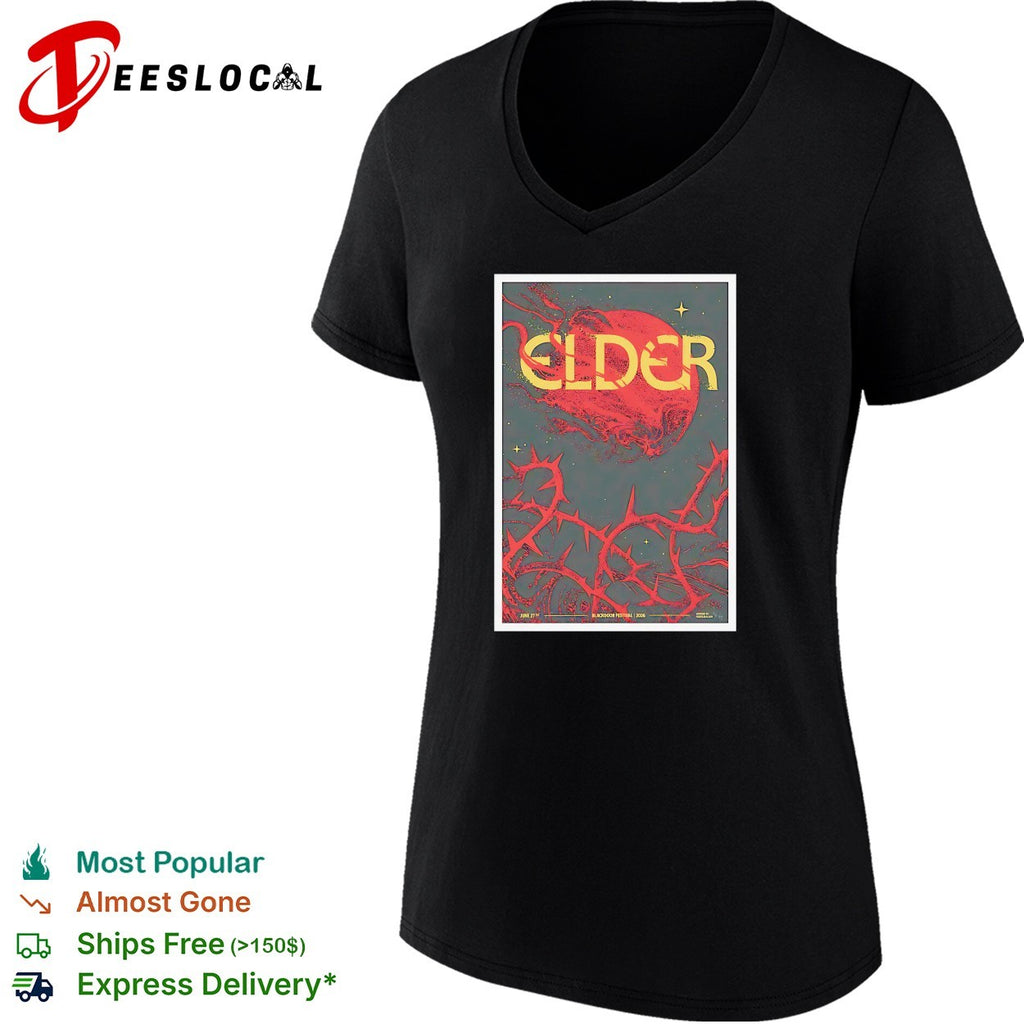 Elder Blackdoor Festival 2026 concert poster shirt
